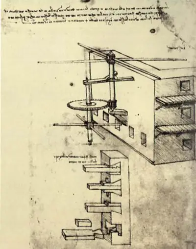 Défenses de siège Léonard de Vinci